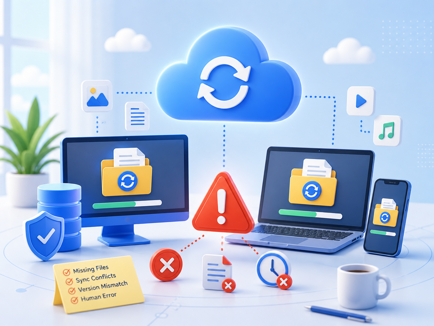 Data Backup and Synchronization Pitfalls